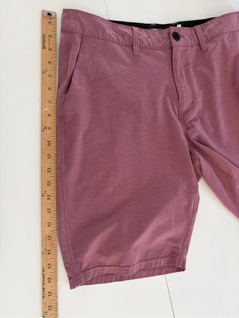 Salty Crew  Drifter 21 Hybrid Walkshort Short In Plum Stretch Performance Chino